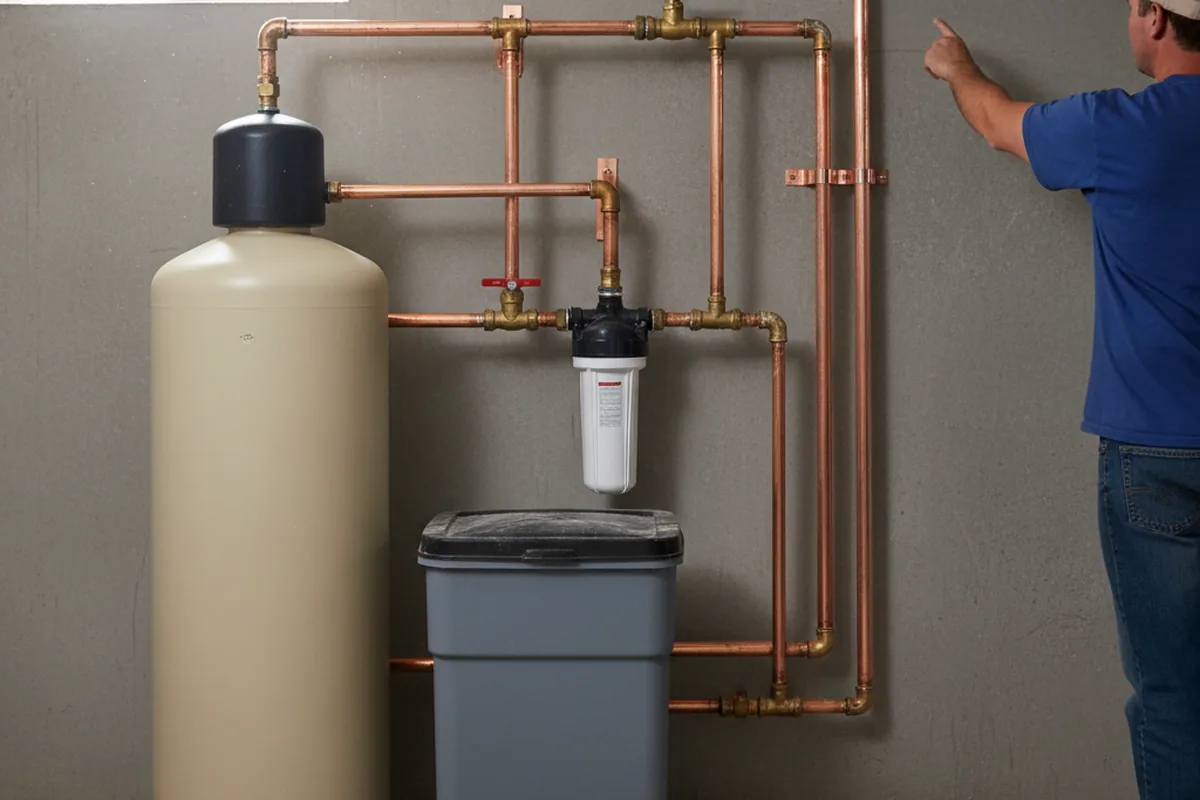 Whole-house water treatment system installed in East Berlin